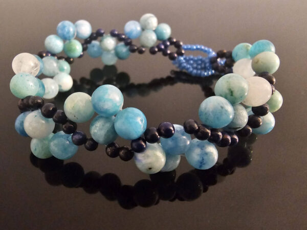 Emotionally healing flow beautiful gemstone bracelet